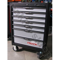 BOXO BXAT7071K291 TRUCK wózek szafka narzędziowa warsztatowa, wózek dla ciężarówek, serwisów 7 szuflad 291 narzędzi (BX AT7071K 291)