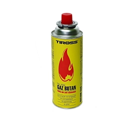 TIROSS TS-700 Nabój gazowy - kartusz 400ml / 227g typ MSF-1A Palny gaz butan pod ciśnieniem