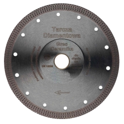 N-GY-200 Tarcza diamentowa do ukosowania 200x25,4mm / 22,23mm segment 10mm do cięcia gresu ceramika glazura