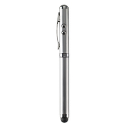 MO8097 Wielofunkcyjny długopis, wskaźnik laserowy, latarka LED, miękka końcówka