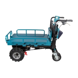 MAKITA DCU601Z BODY akumulatorowy samobieżny wózek transportowy z platformę ładunkową 300kg 2x18V LXT BLDC XPT
