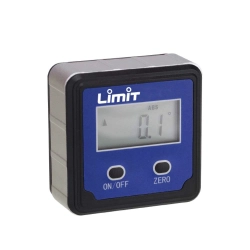 LIMIT 174250050 Cyfrowa poziomnica i kątomierz 60x56x28mm IP54