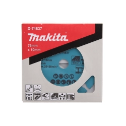 MAKITA D-74837 Tarcza z grysem z węglika spiekanego 76x10mm do PVC Epoxy MDF do DMC300