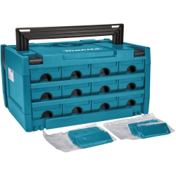 MAKITA P-84327 organizer walizka MAKPAC z 12 szufladami (4x3)