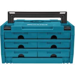 MAKITA P-84333 organizer walizka MAKPAC z 6 szufladami (2x3)