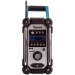 MAKITA DMR110 BODY akumulatorowy odbiornik radiowy FM DAB+ LXT 7,2V LXT 10,8V CXT 10,8V - 12V Max, LXT 14,4V LXT 18V IP64 230V