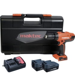 MAKTEC by MAKITA MT080E Akumulatorowa wiertarko wkrętarka udarowa 14,4V/1,1Ah Li-Ion 10mm, 30Nm