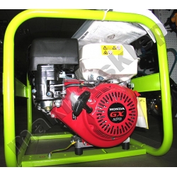 PRAMAC MES5000 agregat prądotwórczy 3-fazowy agregat prądotwórczy trójfazowy 400V / 230V / 6.3kVA / 3.8kVA / IP23 / silnik Honda GX270 / benzyna