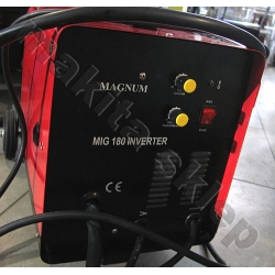 MAGNUM PROFI MIG180 inwerterowy półautomat spawalniczy 230V magnum (inverter spawarka migmag)