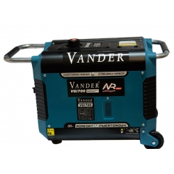 VANDER VGI700 INVERTER cichy spalinowy agregat prądotwórczy inwertorowy jednofazowy 3000W / 230V / AVR / USB / DC 12V / rozrusznik / benzyna