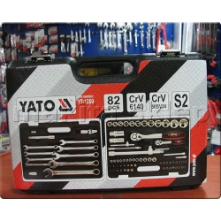 YATO YT-1269 Zestaw narzedziowy zestaw kluczy 82 części